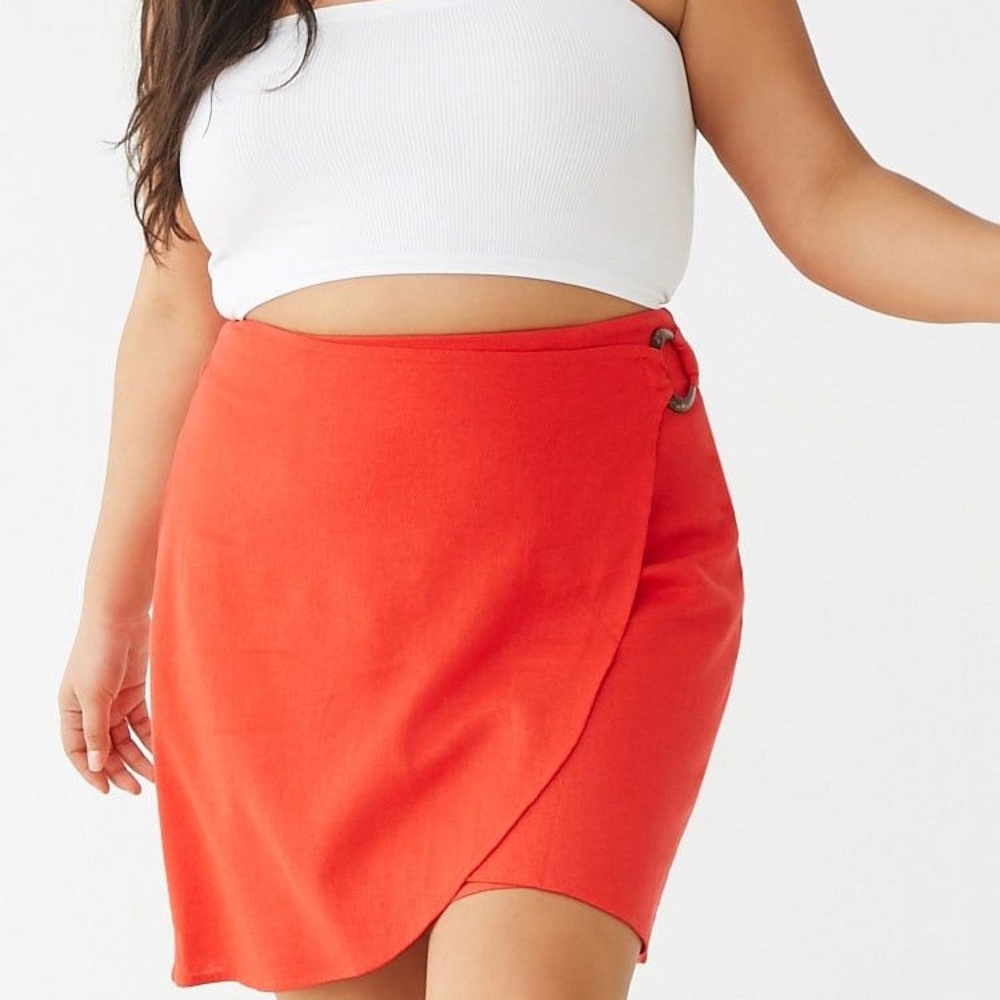 Red/orange SKIRT